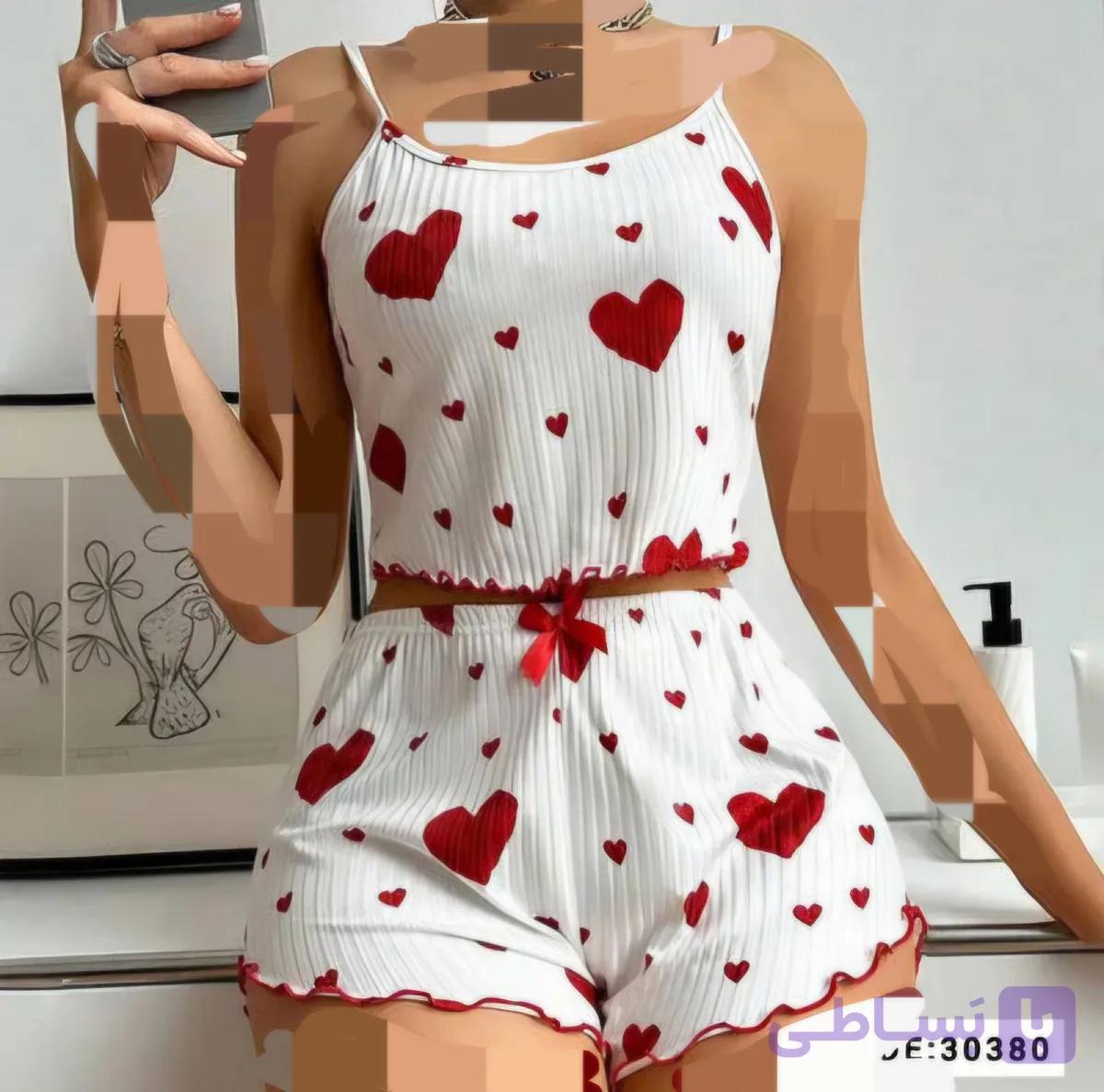 تاپ شلوارک‌ کبریتی  دخترانه