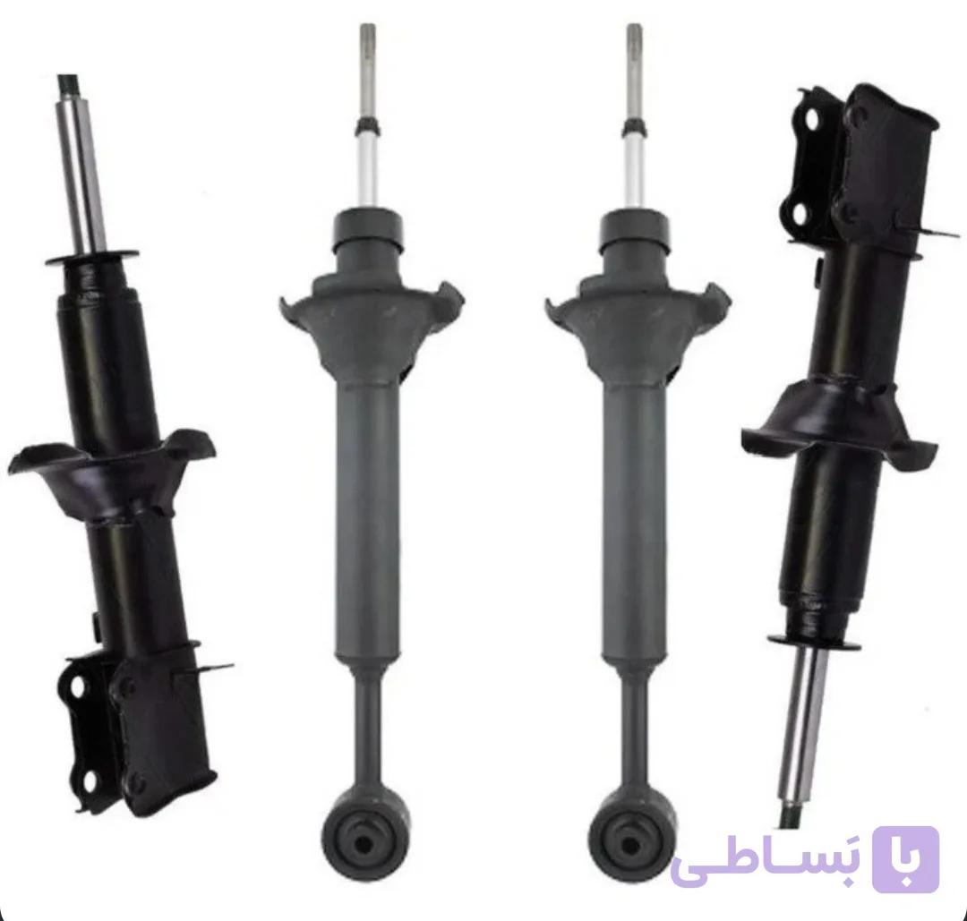 پک کمک فنر پراید شامل ۲ عدد جلو و ۲ عدد عقب درجه یک