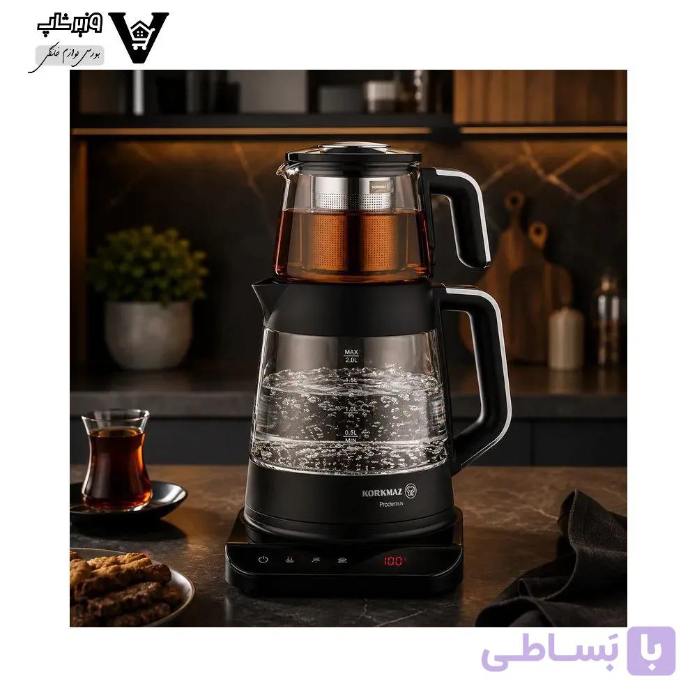 چای ‌ساز کرکماز مدل Prosense A-852 — تصویر 1