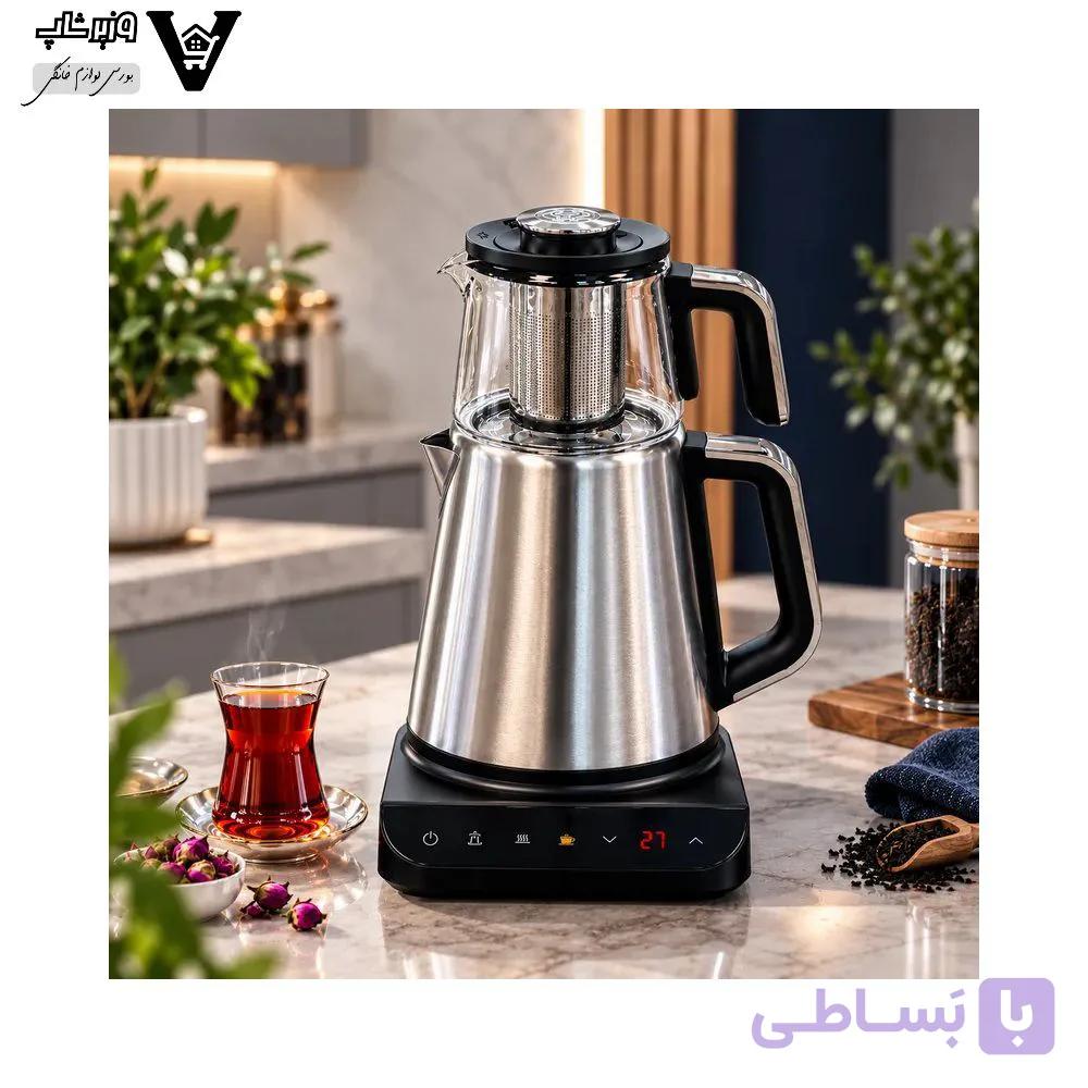 چای ‌ساز کرکماز مدل Prosense A852-01 — تصویر 1