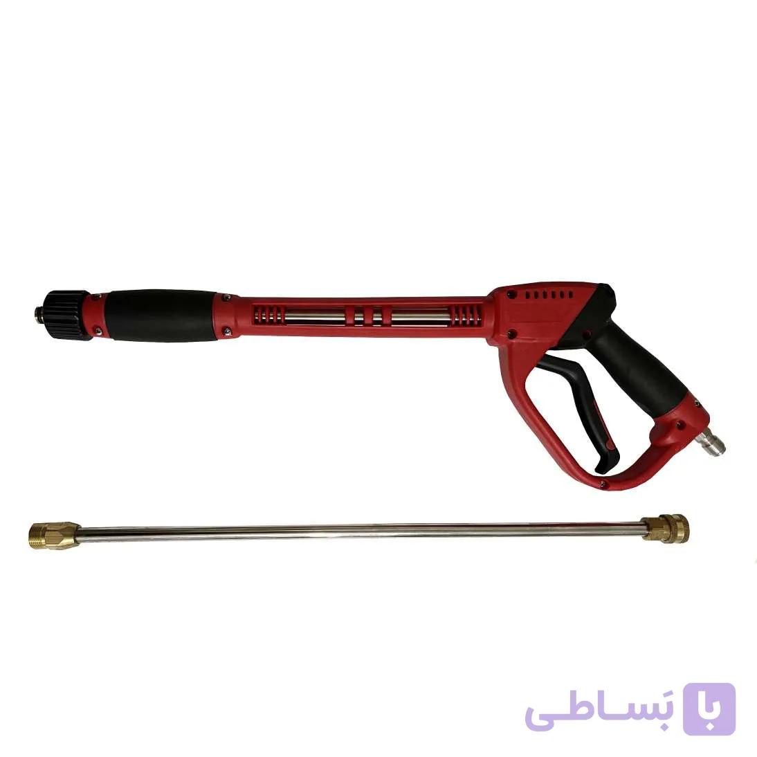 لانس و دسته کارواش 350 بار صنعتی کوپلینگی MADE IN ITALY بهمراه نازل و کوپلینگ برنجی اتصال شلنگ