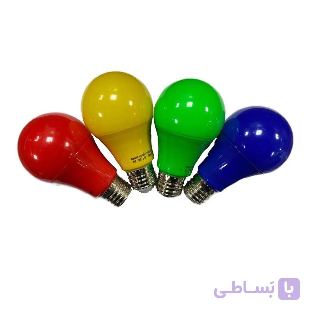 لامپ ۱۰ وات رنگیLED(قرمز،سبز) پارس سام