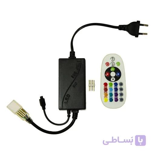 ریموت RGBریسه سوزنی ۵۰۰وات پاورلوکس