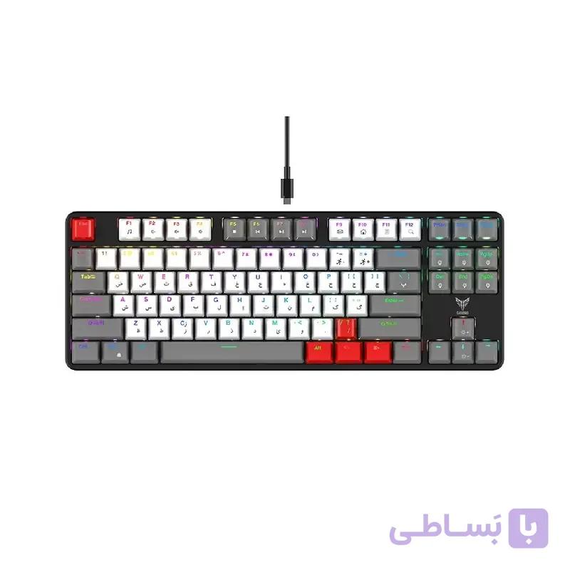 کیبورد گیمینگ هیسکا مدل HX-KEG440 — تصویر 1