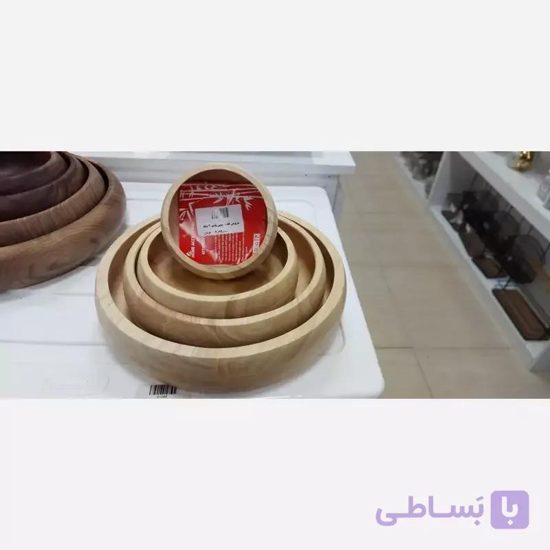 سرویس کاسه چهار سایز چوب بامبو