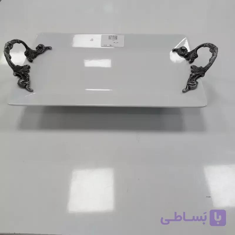 دیس چینی دسته و پایه پیوتر(چینی درجه یک تقدیس)سایز 34