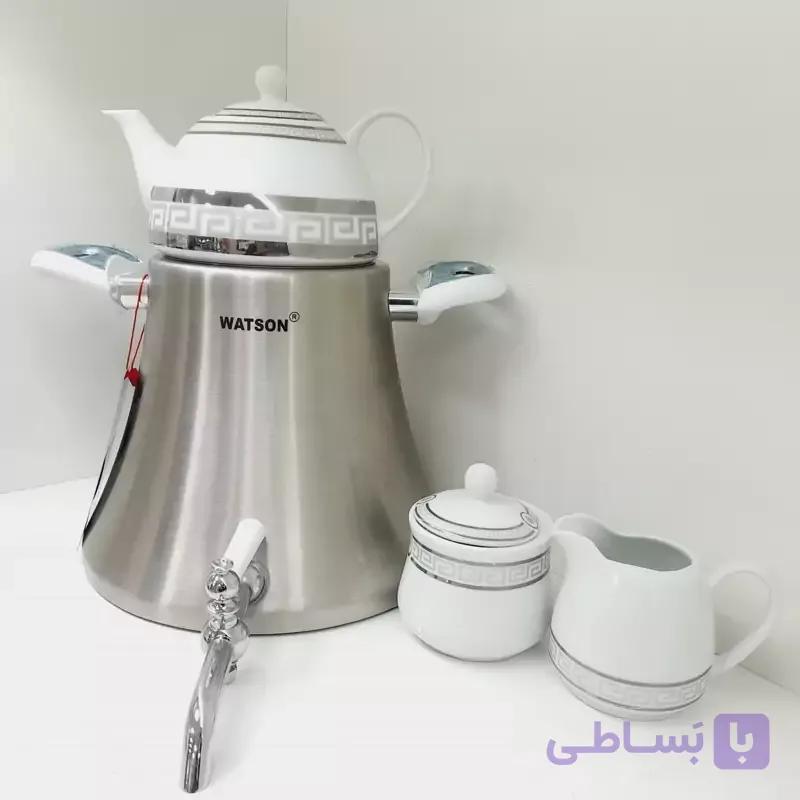 کتری قوری استیل برند واتسون 6 لیتری