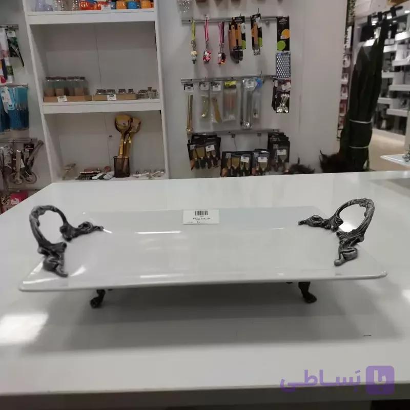 دیس چینی دسته و پایه پیوتر (چینی درجه یک تقدیس)سایز 30