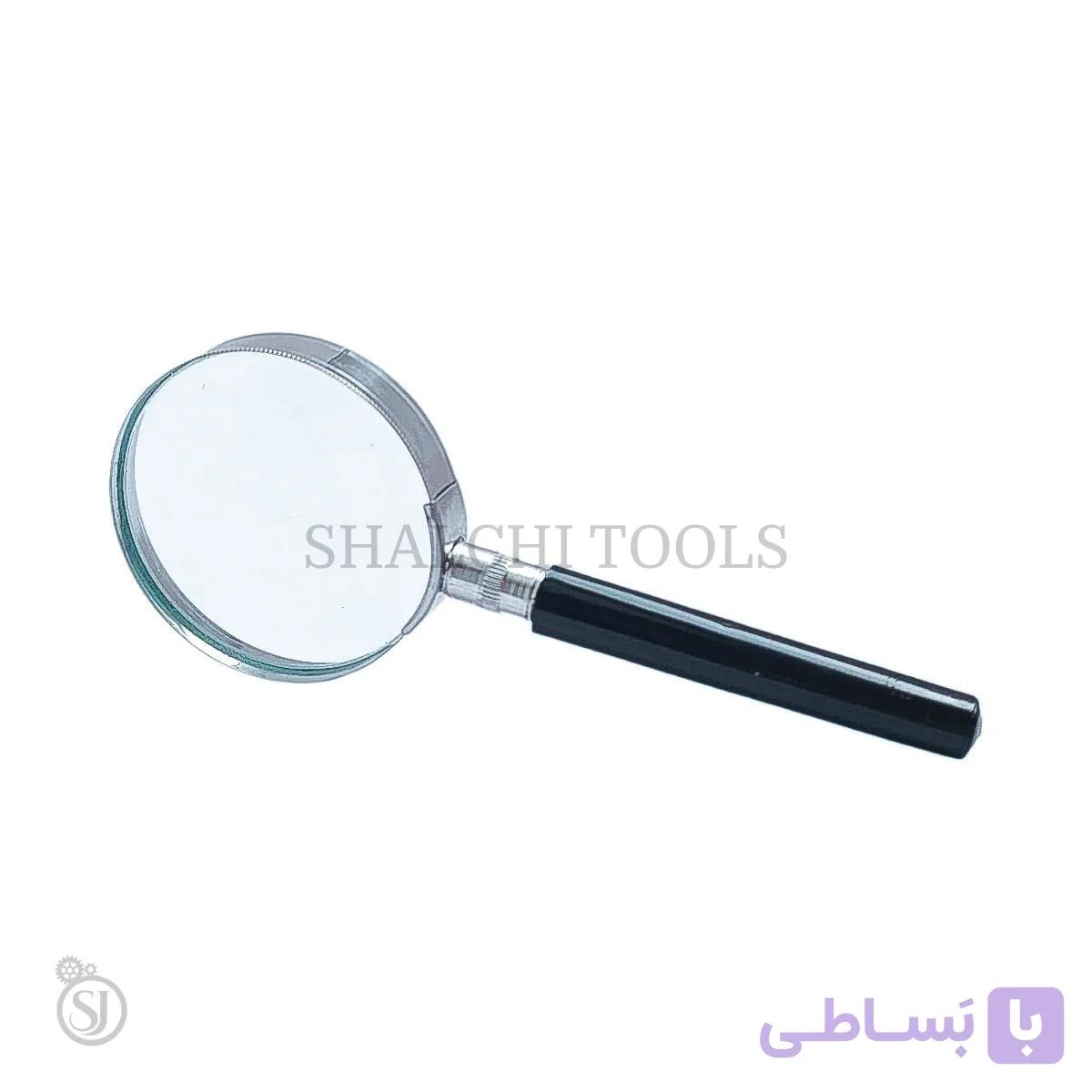 ذره بین دستی دسته دار ۹۰ میلی متر Glass — تصویر 1