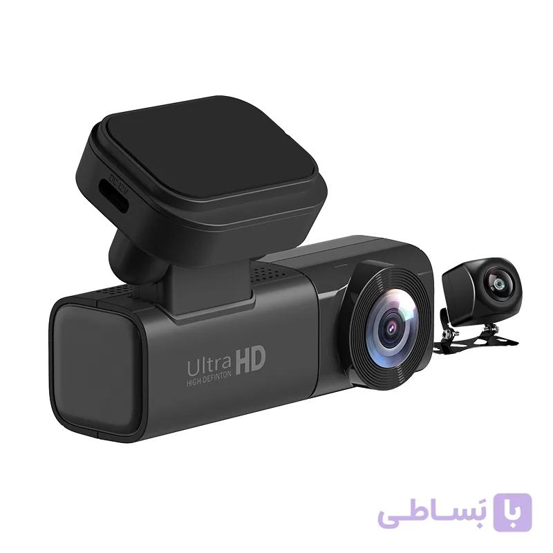 دوربین ثبت وقایع و ردیاب سیمکارتی خودرو ویومکس مدل 4G2K (دو دوربینه 2K + 1080P با GPS) — تصویر 1