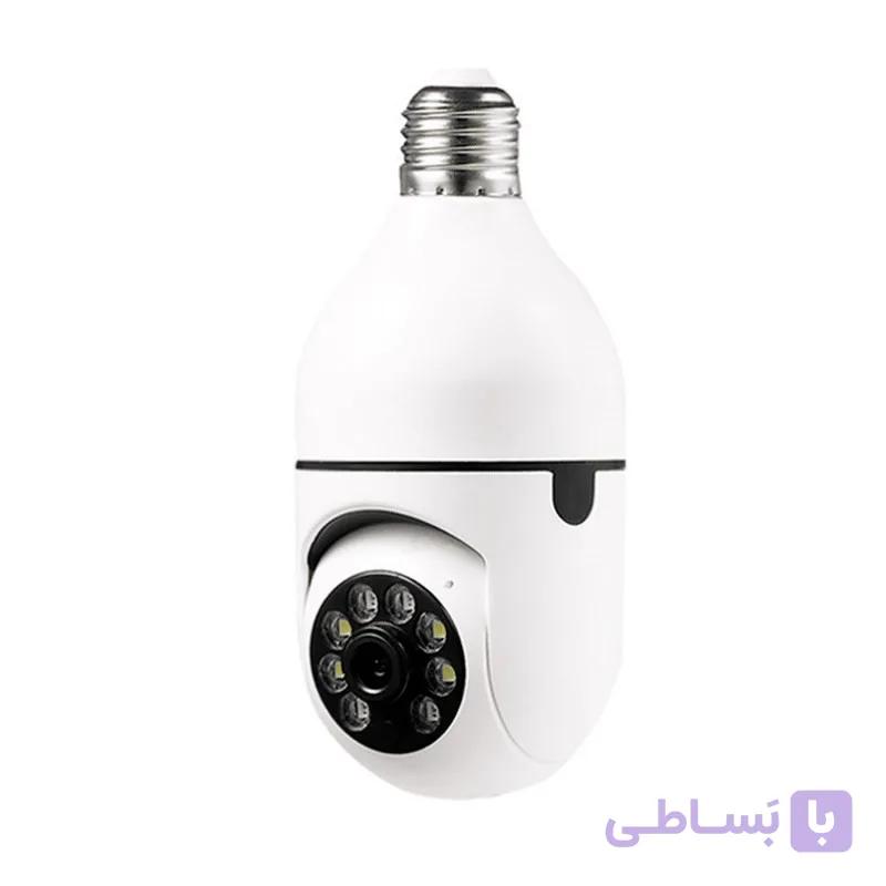 دوربین مداربسته تحت شبکه بی سیم چرخشی مدل E27 — تصویر 1
