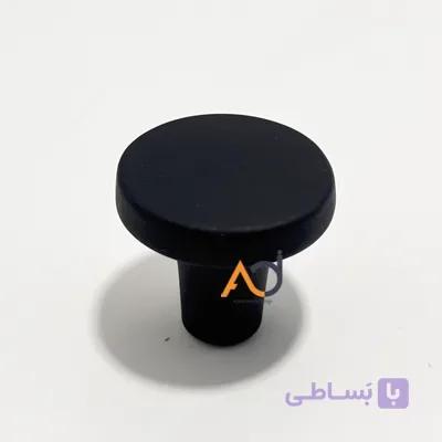 دستگیره تک پیچ گرد مشکی — تصویر 1