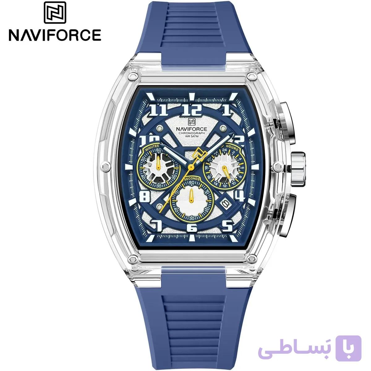ساعت مردانه برند نیویفوریس NF6118 sbebe اورجینال — تصویر 1