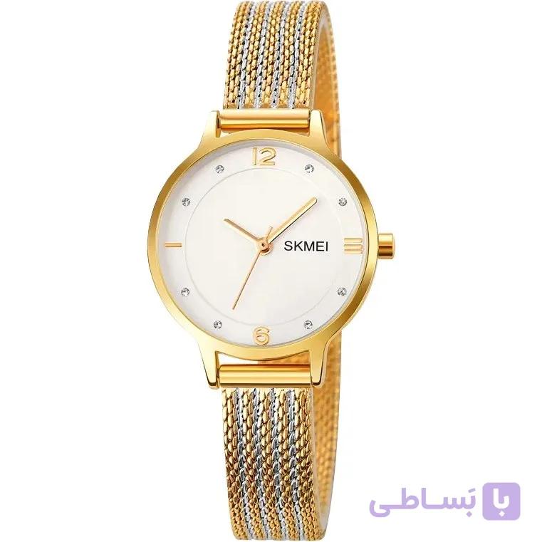 ساعت مچی زنانه اسکمی مدل SKMEI1874 با بند استیل — تصویر 1