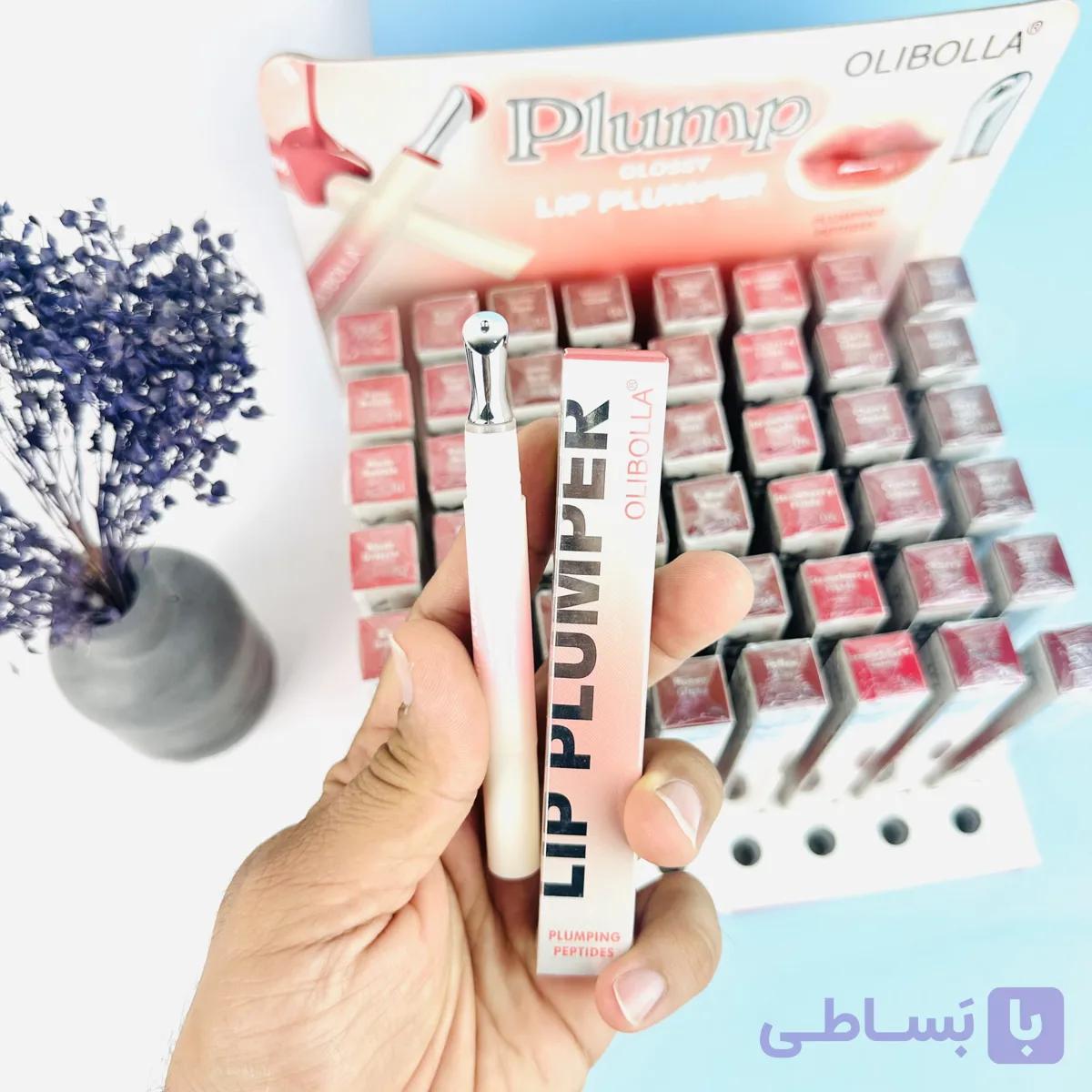 لیپ پلامپر اولیبولا سر فلزی (رژلب خیس)اورجینال — تصویر 1