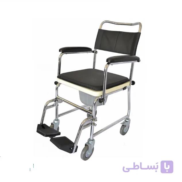 صندلی حمامی چرخ دار یکتا تجهیز البرز — تصویر 1