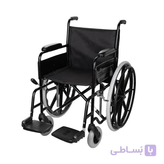 ویلچر ایران بهکار مدل 703 چرخ عقب توپر رنگی — تصویر 1