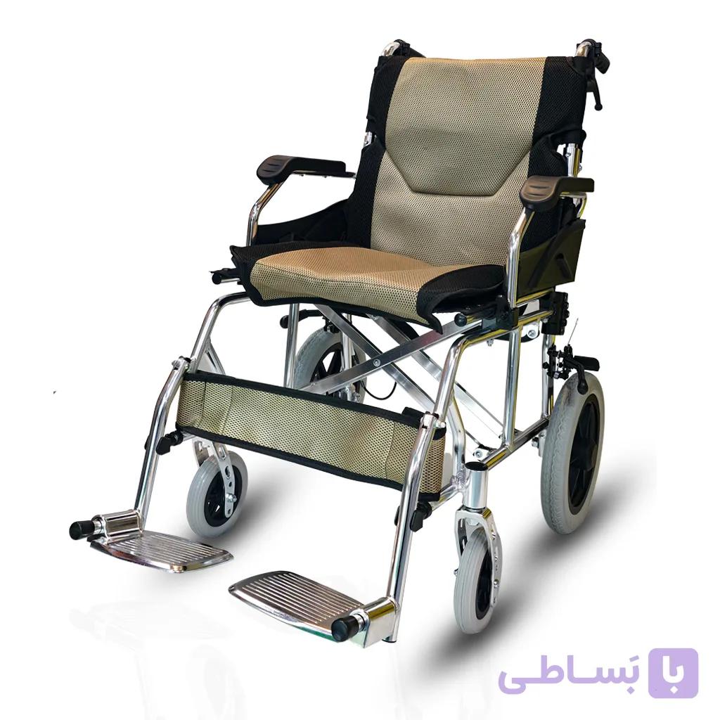 ویلچر مسافرتی فوشان 20 اینچ آلومینیومی مدل 863 -6 — تصویر 1