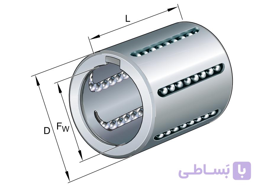 بلبرینگ خطی ( بال بوش ) KH 2540 PP ساخت آلمان