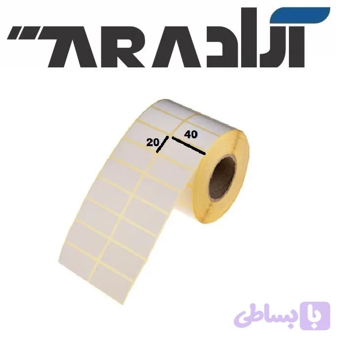 لیبل کاغذی ۴۰ × ۲۰ — تصویر 1