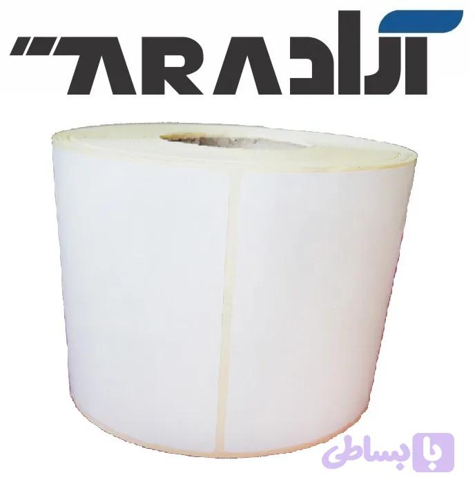 لیبل کاغذی تک-ردیفه 100×100 — تصویر 1