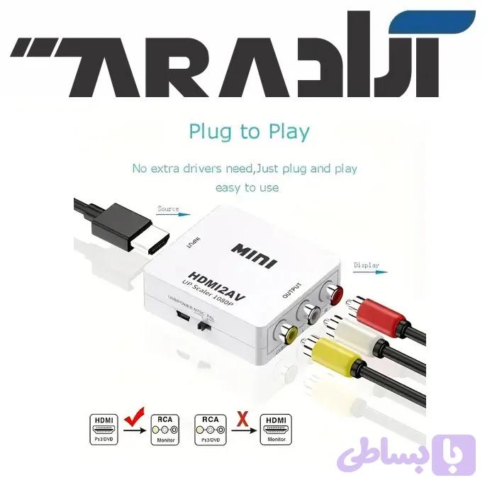 مبدلHDMI به AV — تصویر 1