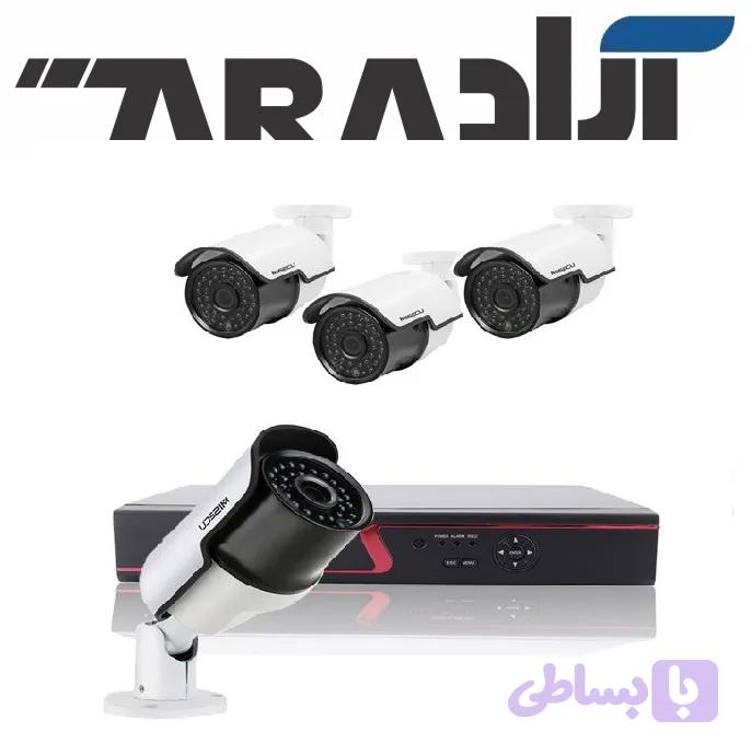 پک دوربین مداربسته AV-B224P-4B