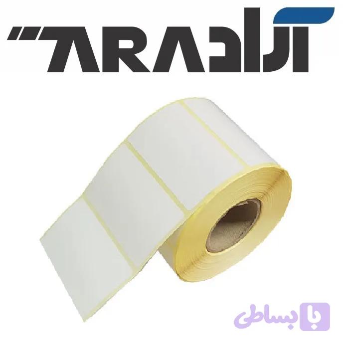 لیبل کاغذی تک-ردیفه 50×55