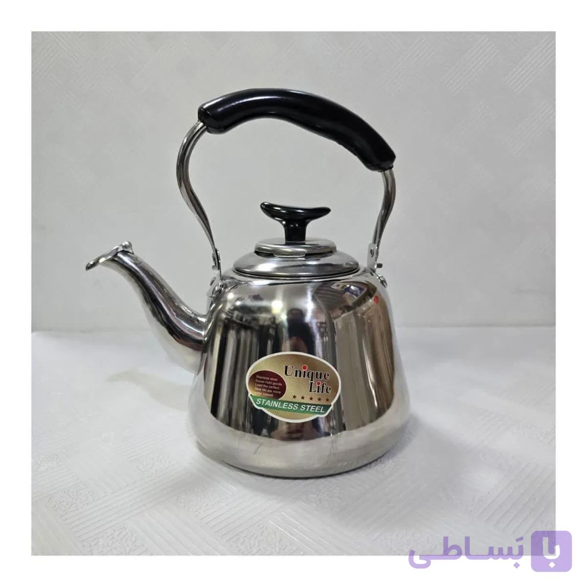 کتری استیل یک لیتری — تصویر 1