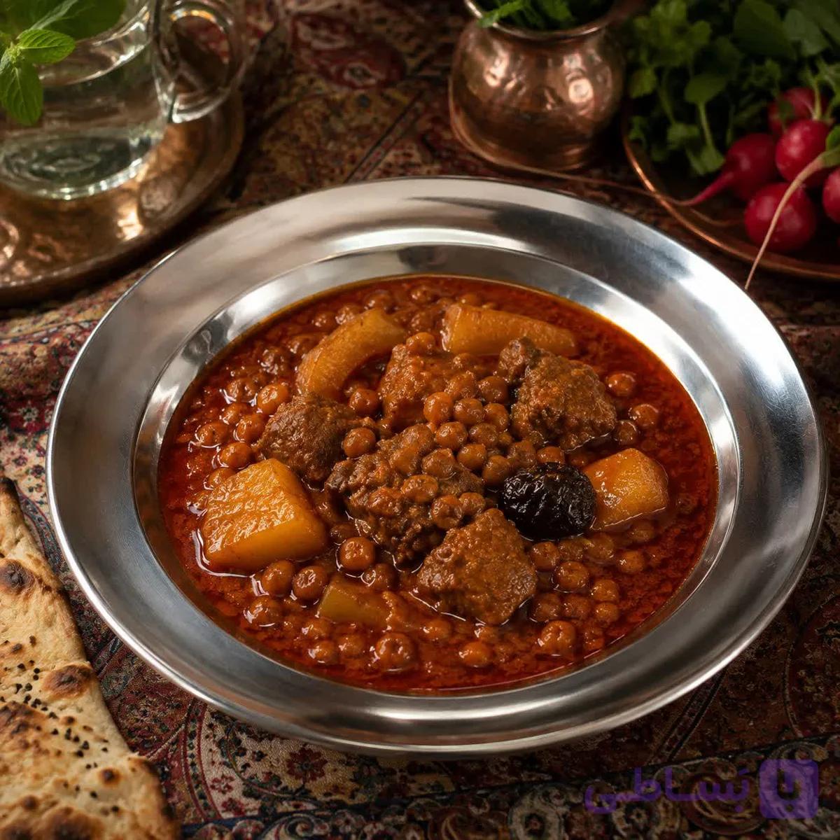 خورشت خوری استیل قطر 20 — تصویر 1