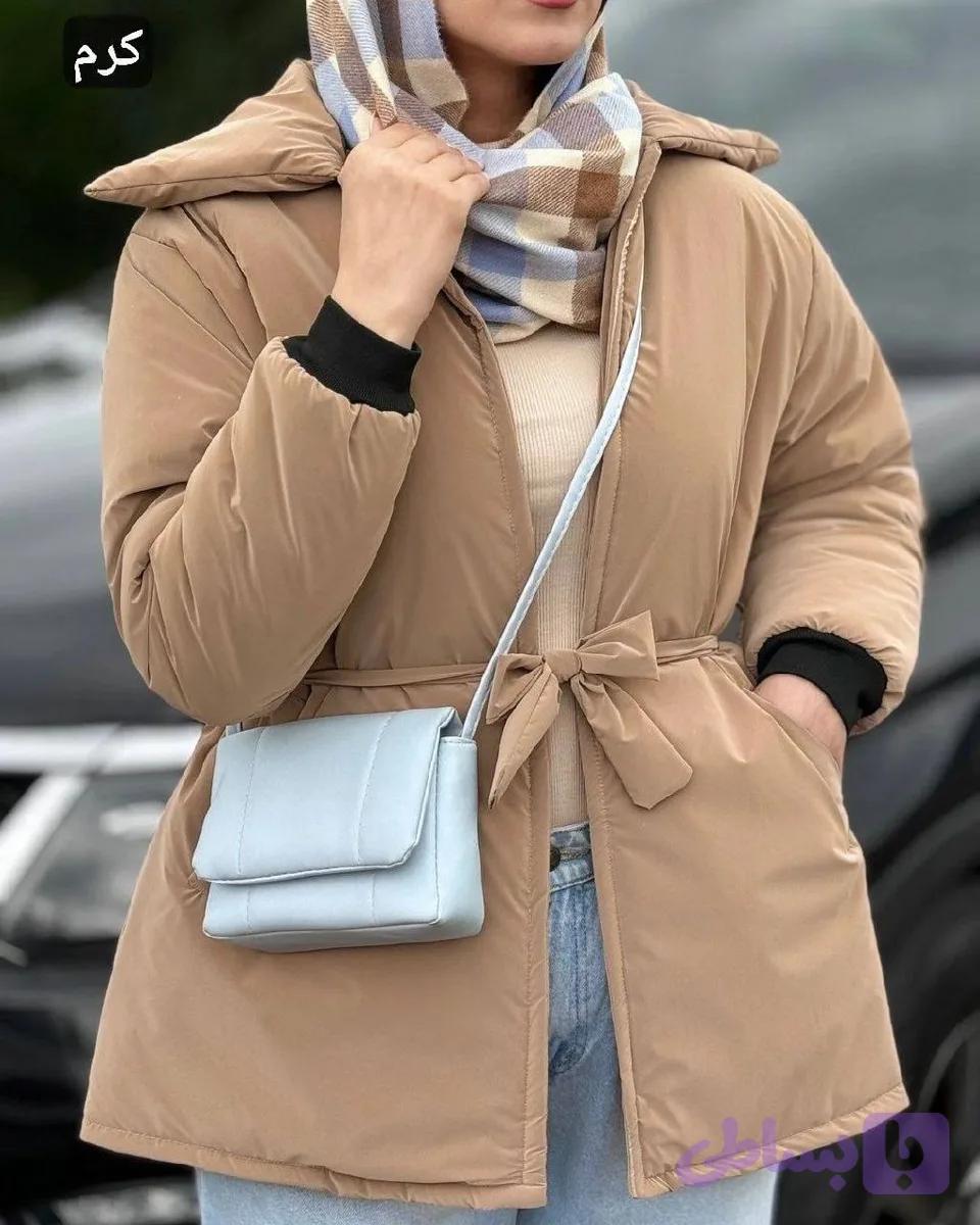 کاپشن زنانه اسپرت سیلیکونی