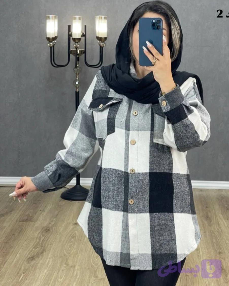 شکت زنانه اسپرت پشمی