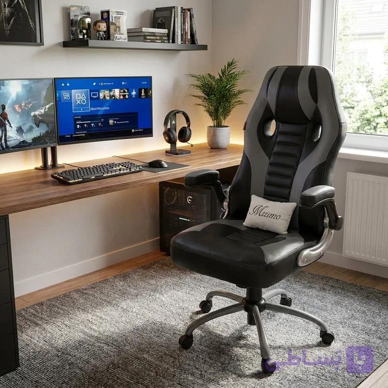 صندلی گیمینگ میزیمو مدل PS4 4Gray