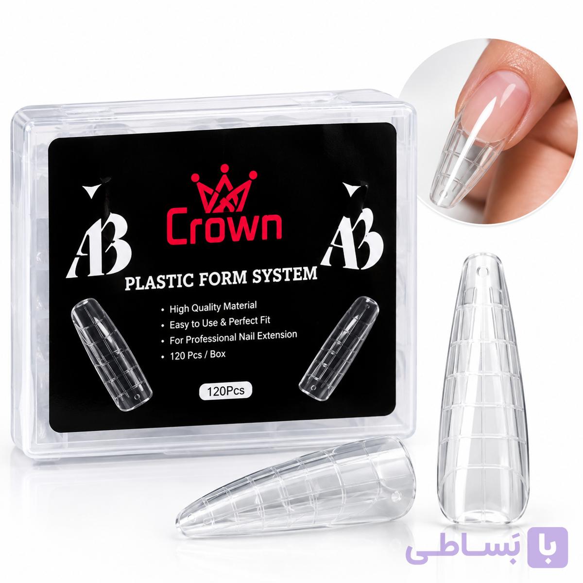 قالب کاشت ناخن برند کراون crown کد 5