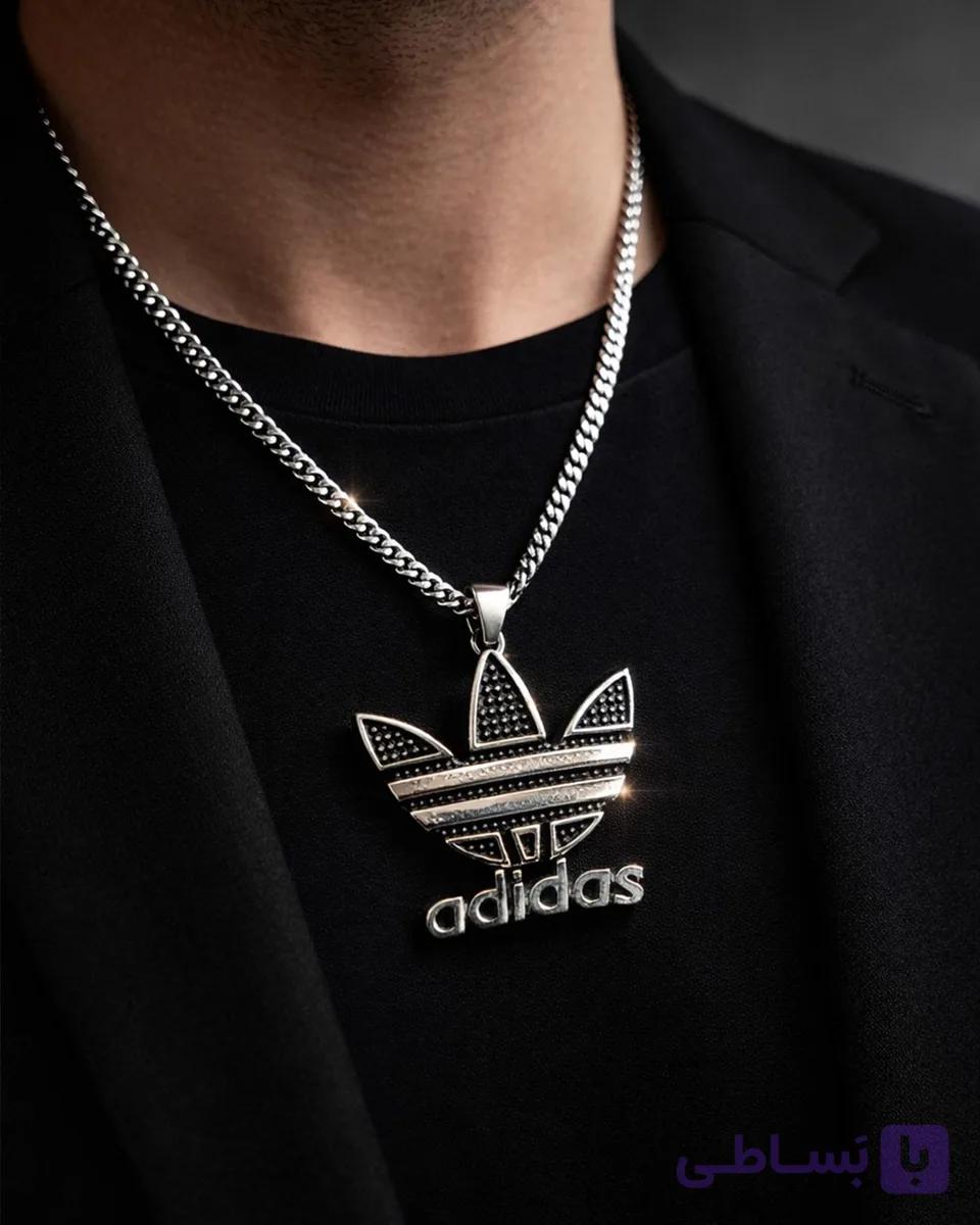 گردنبند طرح adidas کد (6487)