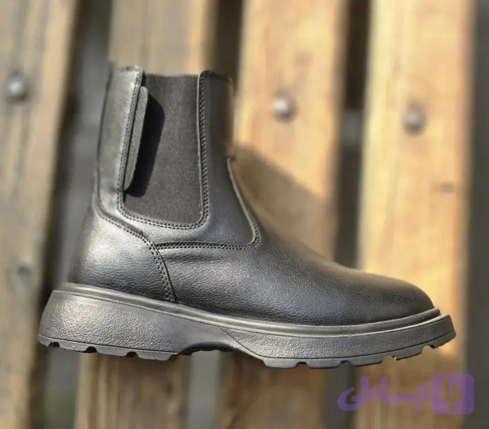 نیم بوت چلسی دو زیپ — تصویر 1