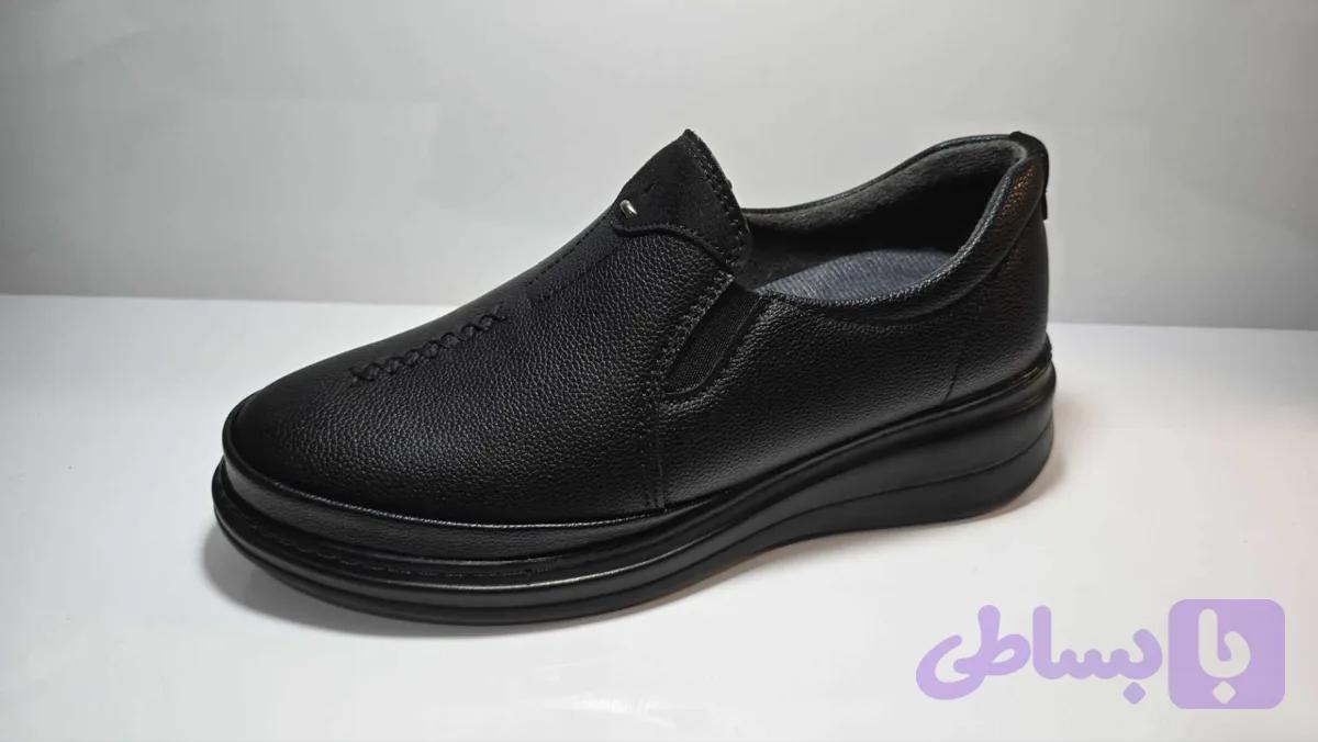 کفش طبی زنانه جورابی با کفی استاندارد و محافظ خار پاشنه دور دوخت- کد05 — تصویر 1