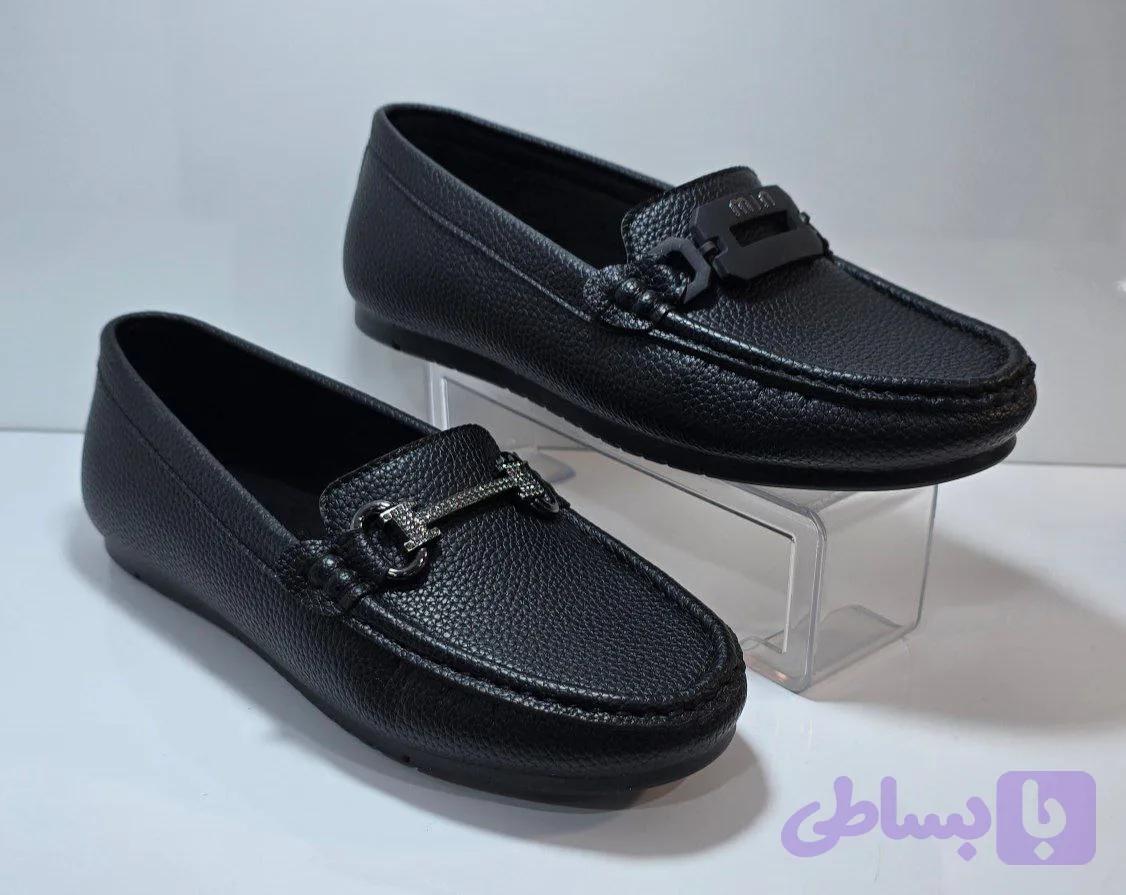 کفش کالج با زیره منعطف و طراحی کلاسیک کد01 — تصویر 1