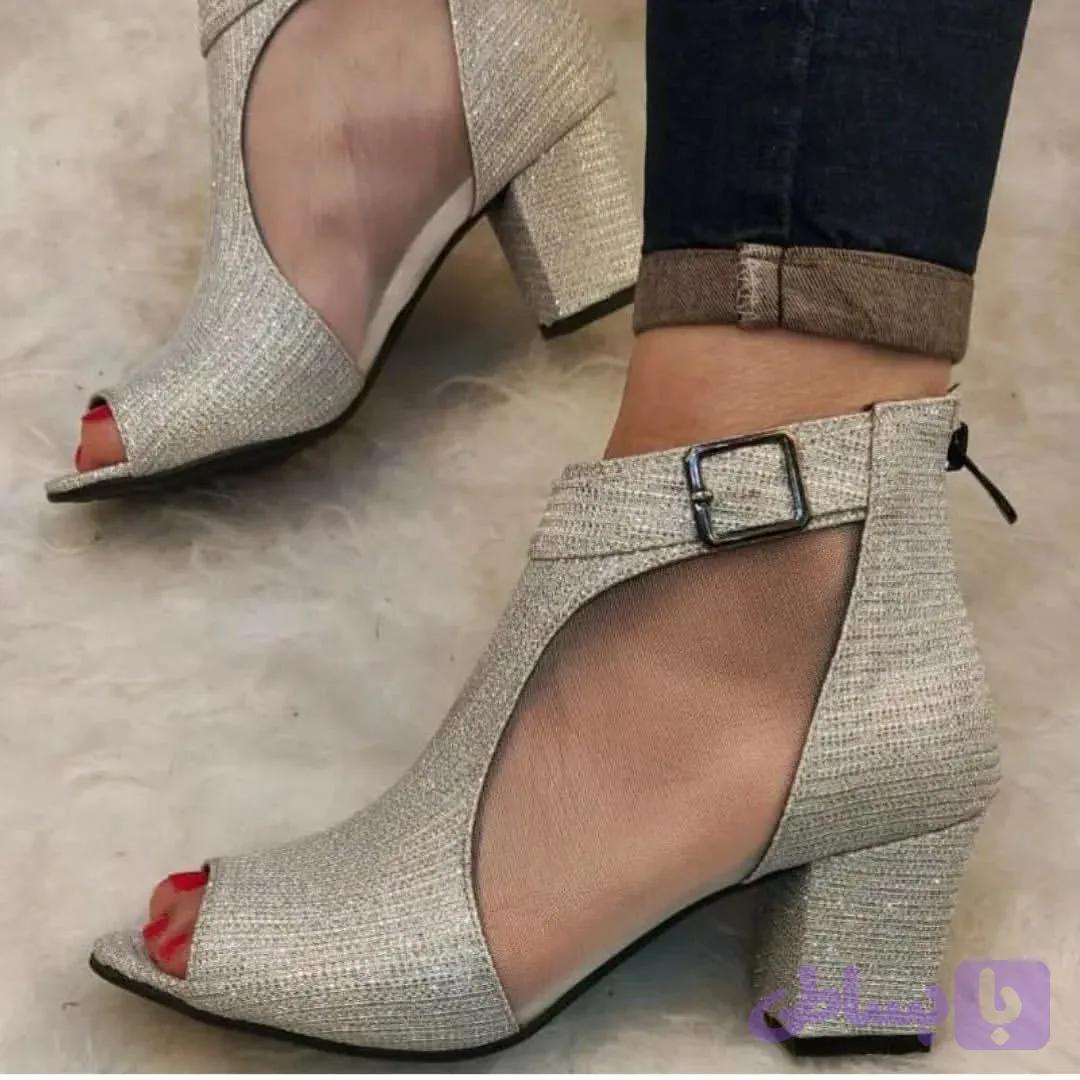 کفش زنانه مجلسی لمه توری