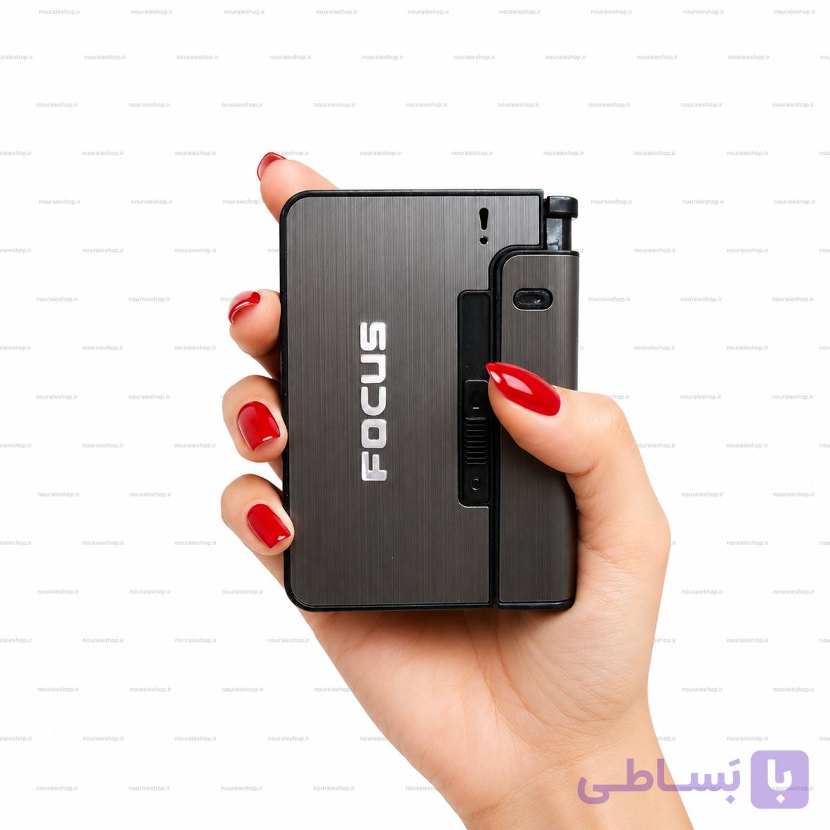 جعبه سیگار فوکوس فندک خور — تصویر 1