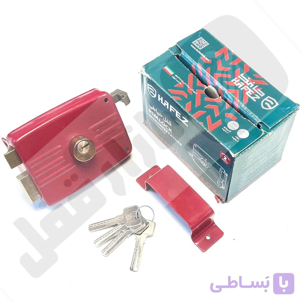قفل درب حیاطی حافظ طرح ایزو کلید کامپیوتری — تصویر 1