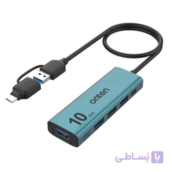 هاب 4 پورت USB 3.2 Gen 2 اونتن مدل +UCA611