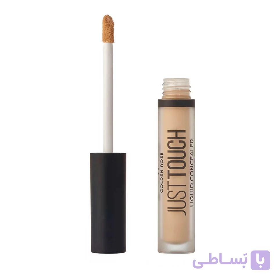 کانسیلر مایع جاست تاچ گلدن رز شماره 06 GOLDEN ROSE JUST TOUCH LIQUID CONCEALER — تصویر 1