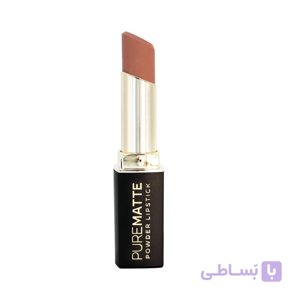 رژ جامد پودری گلدن رز شماره 129 GOLDEN ROSE PUREMATTE POWDER — تصویر 1