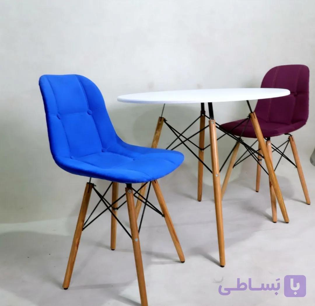 میز و صندلی نهار خوری پارچه ای غذاخوری آریا مختص خانه کافه ویلا و رستوران