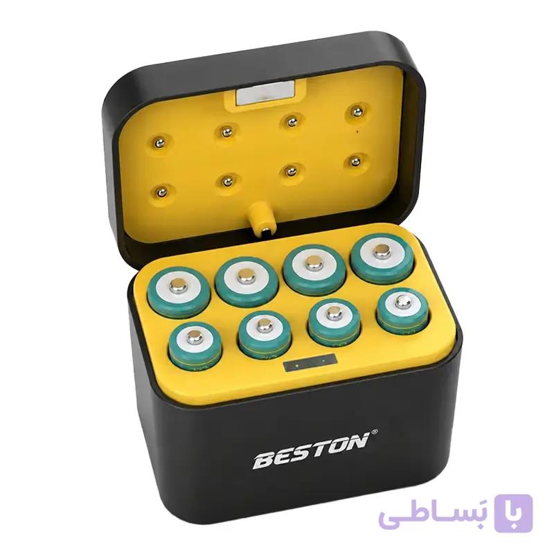 پک باتری شارژی و شارژر بستون مدل BST-M7037 (قلمی و نیم‌قلمی) — تصویر 1