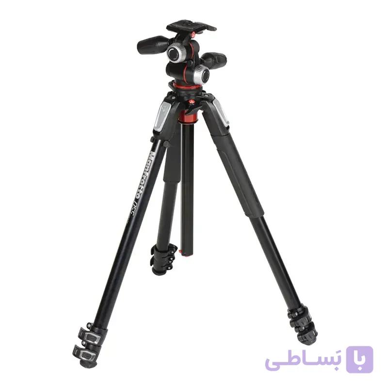 سه‌پایه دوربین مانفرتو مدل MK055XPRO3-3W — تصویر 1