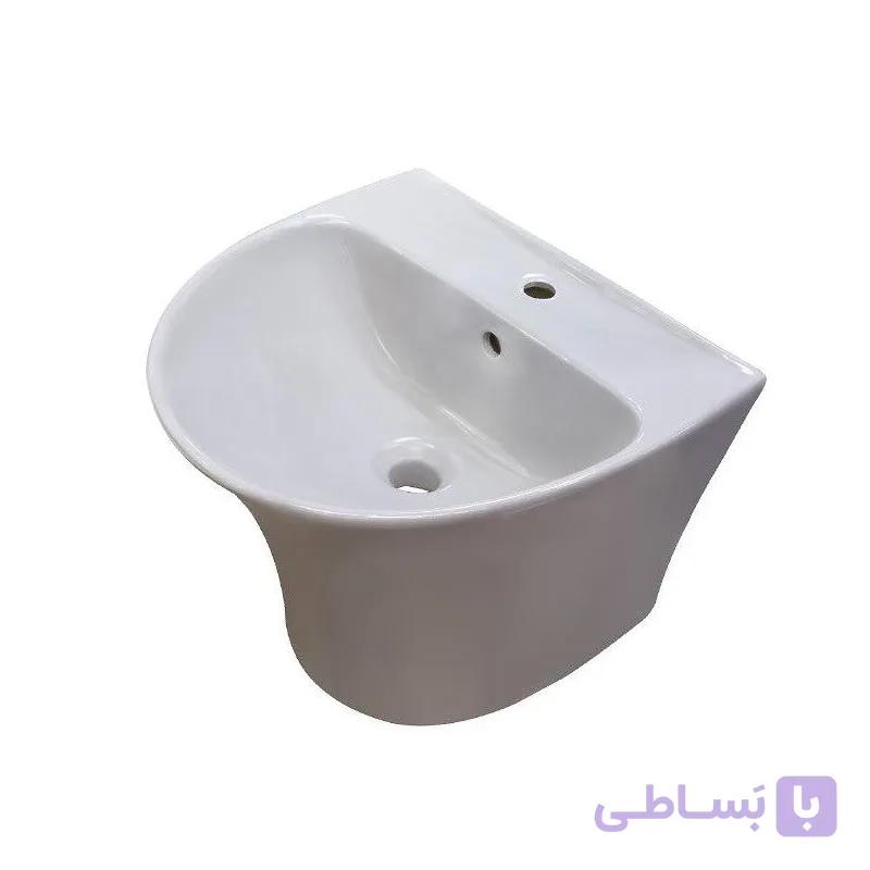 روشویی نیم پایه مینا مدل50