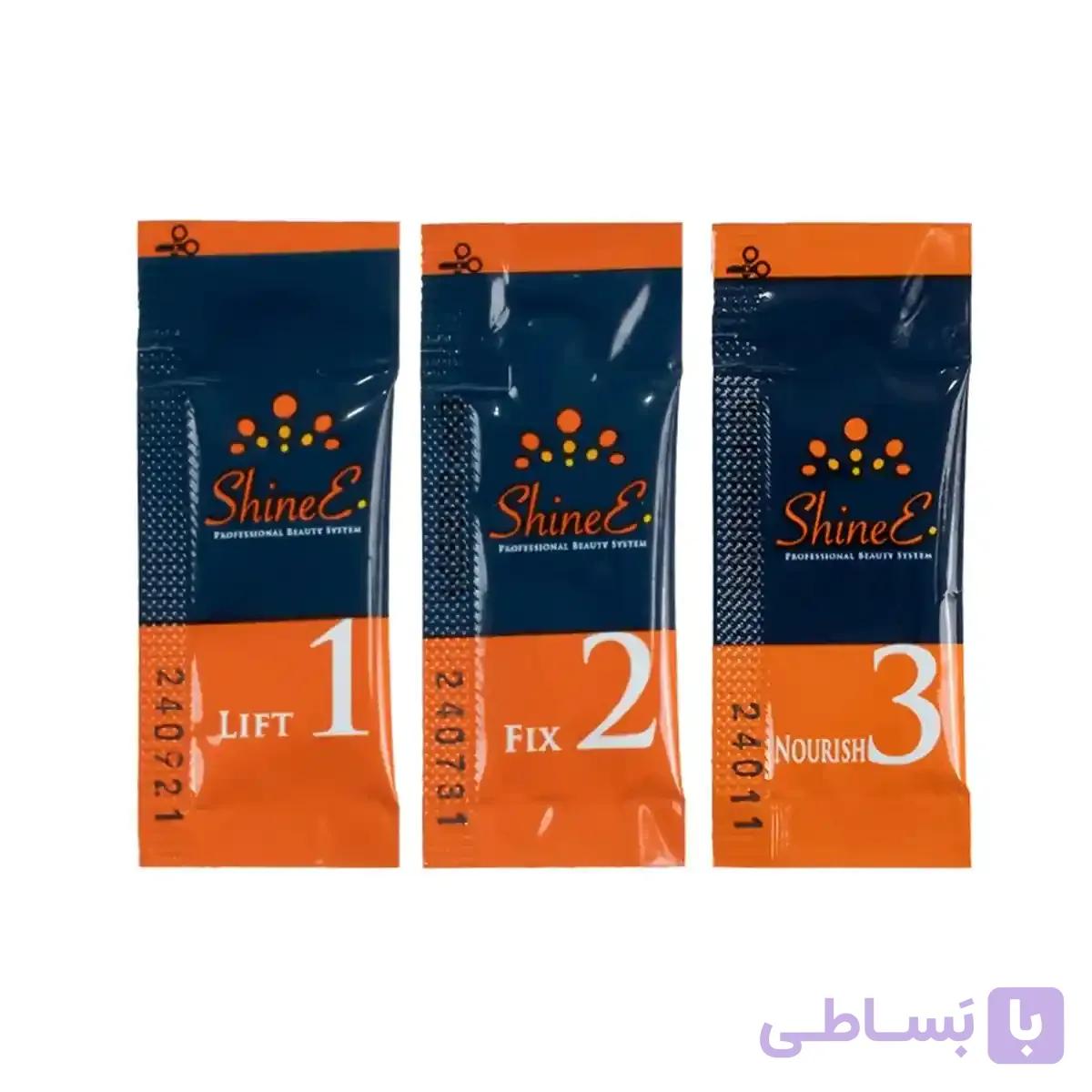مواد لیفت ساشه ای شاینی (پک کامل) — تصویر 1
