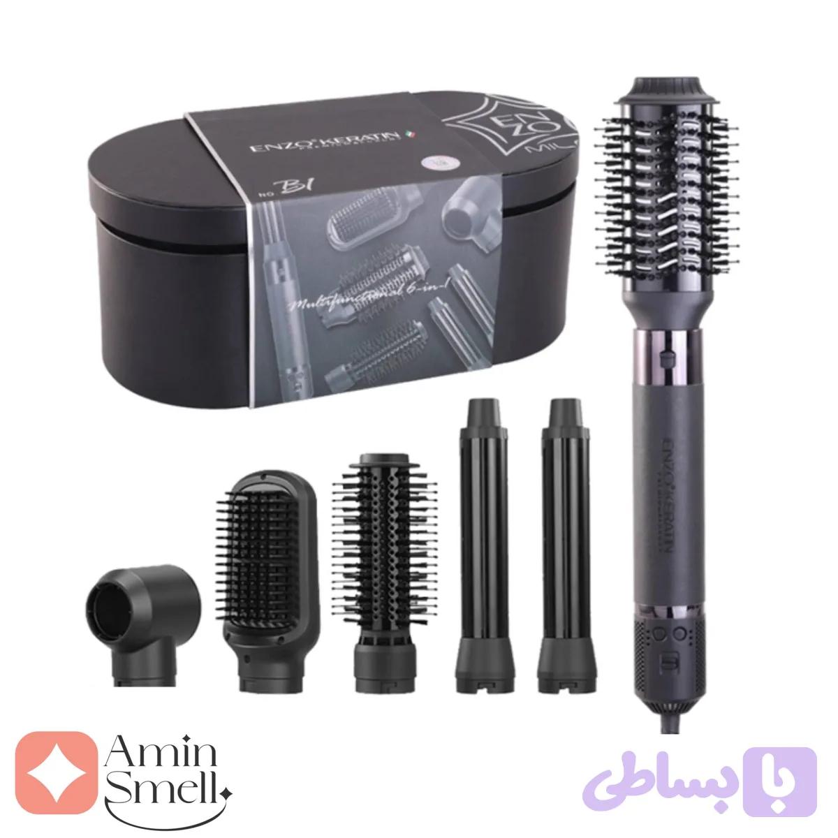 سشوار حرفه‌ای انزو پروفیشینال مدل ENZO Pro Keratin Premium Luxury NO-B1 — تصویر 1